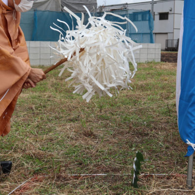 地鎮祭を執り行いました(*^^*)