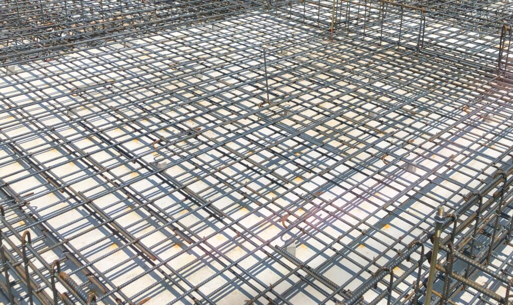 ベタ基礎ダブル配筋