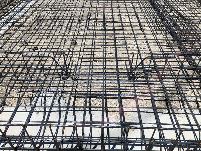 ベタ基礎シングル配筋